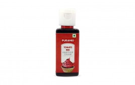 Puramio Tomato Red Liquid Food Colour  Plastic Bottle  50 millilitre